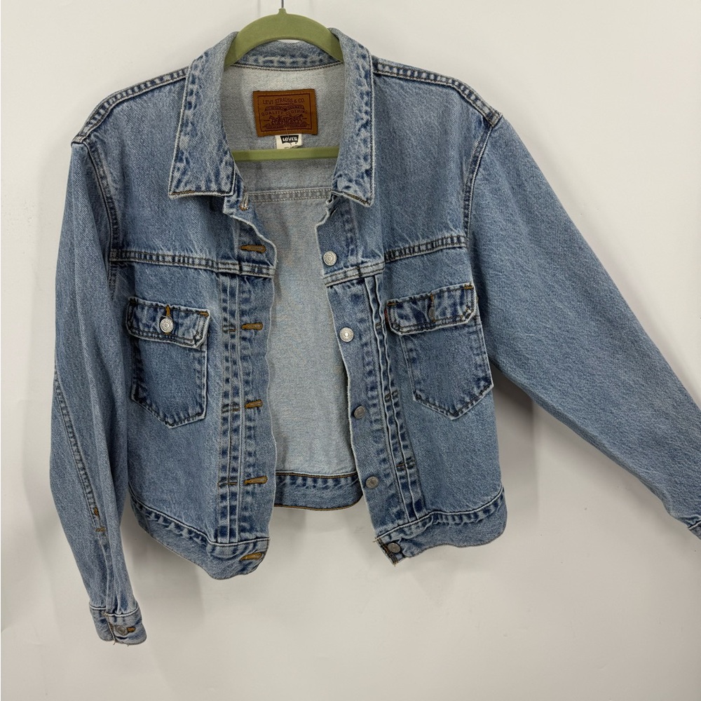 Levi's Vintage Light Blue Denim Trucker Jacket